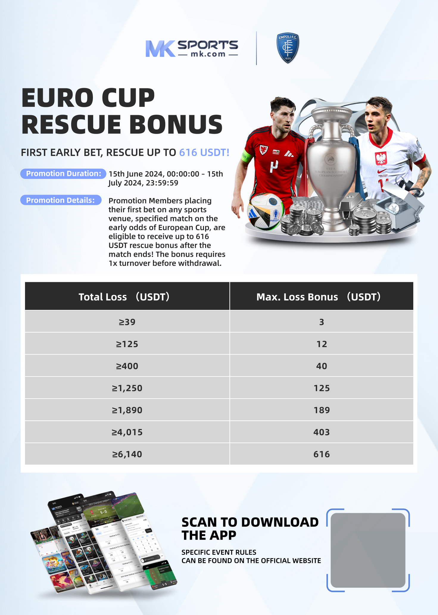 poker bonus app